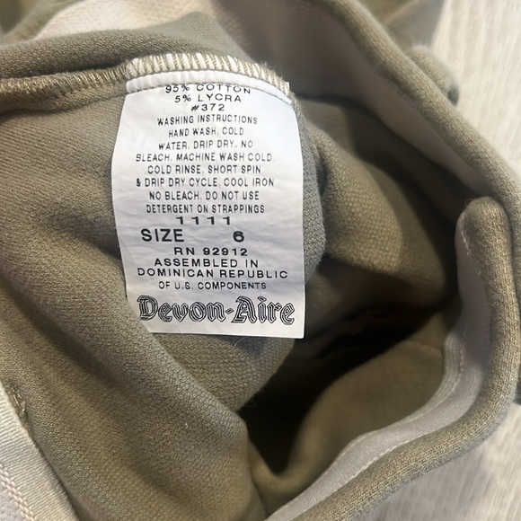 Devon-Aire Jods Sz 6 - Picture 3 of 3